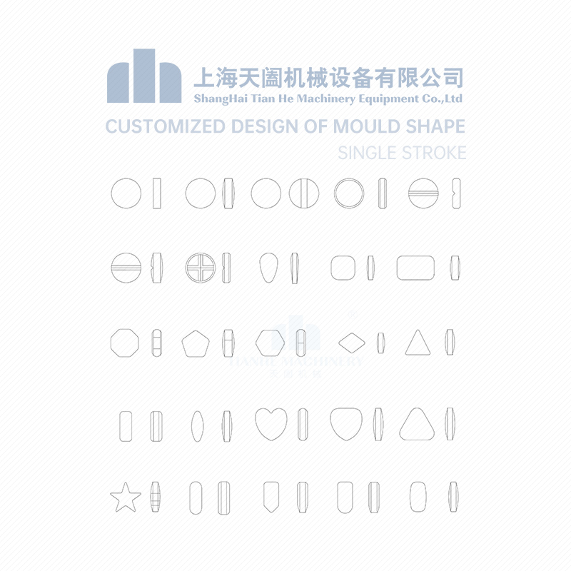 Shape customization of single-stroke die